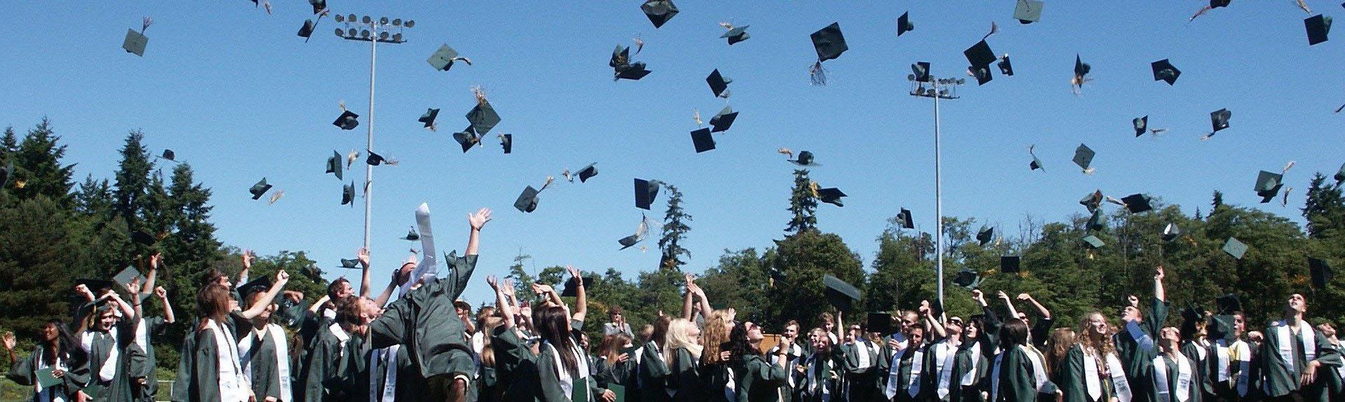 Image of Students graduating 